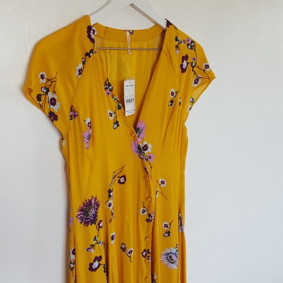 Free People | Lost in You Midi Dress - Sz. XS - Picture 7 of 8